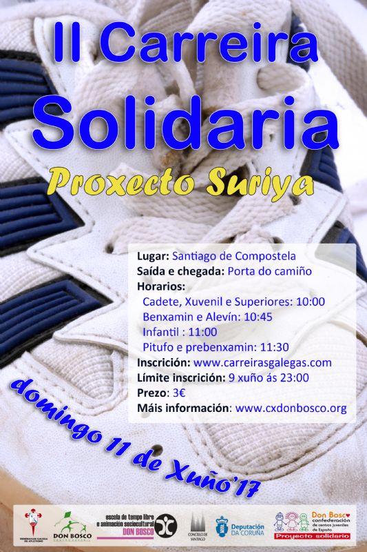 II Carreira solidaria proxecto SURIYA